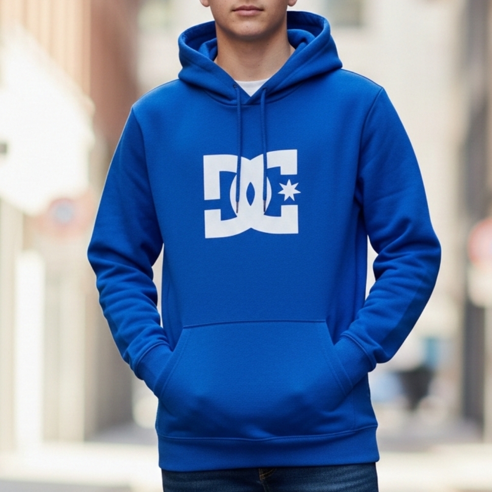 4/20$ ➡️ DC Vibrant Blue Pullover Hoodie